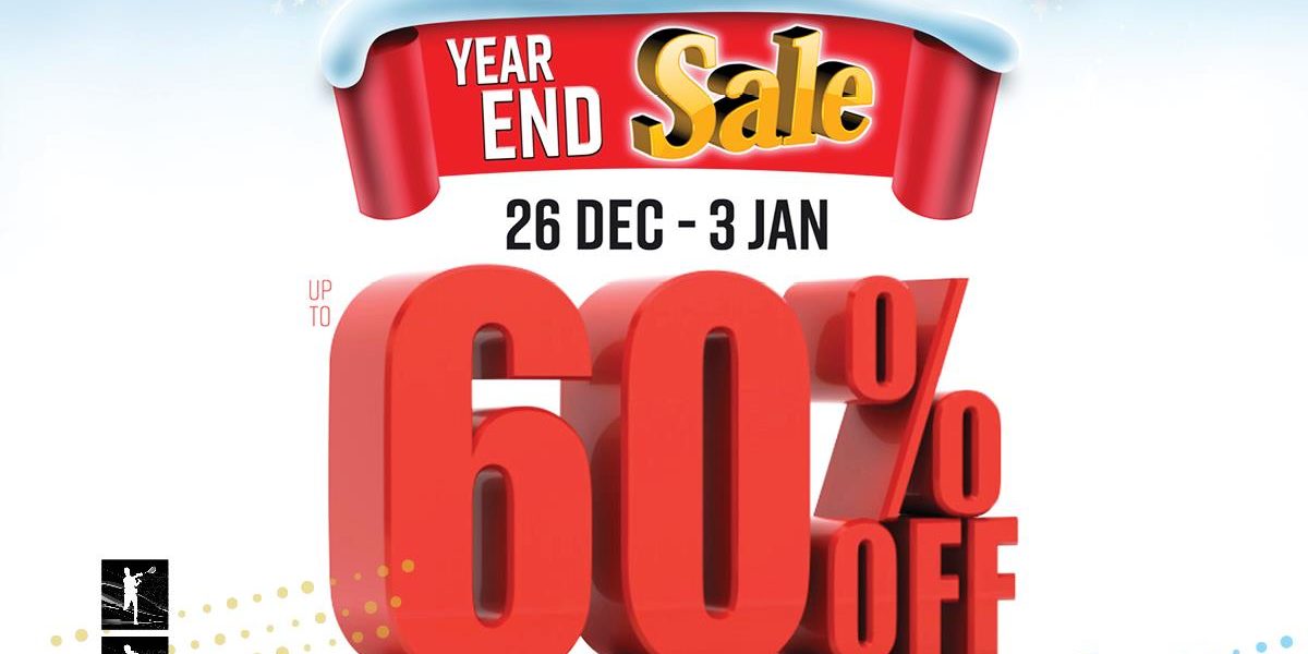 World of Sports Singapore MASSIVE Year End SALE Up To 60% Off Promotion 26 Dec 2020 – 3 Jan 2021