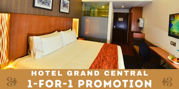 1-for-1 HGC plush Deluxe Double Room Promotion – Weekend getaway with Free Late Checkout & More