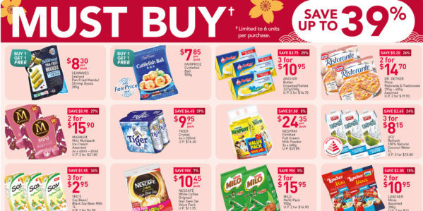 NTUC FairPrice Singapore Your Weekly Saver Promotions 7-13 Jan 2021