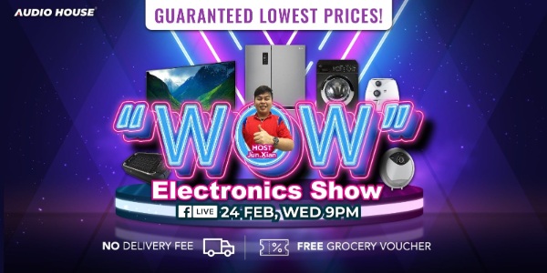 Audio House Electronics WOW Facebook Live 