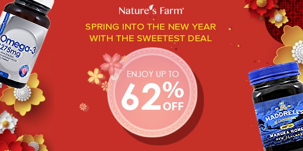 Nature’s Farm Lunar New Year Offers – Up to 64% Off!