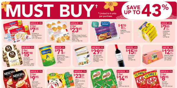 NTUC FairPrice Singapore Your Weekly Saver Promotions 4-17 Feb 2021
