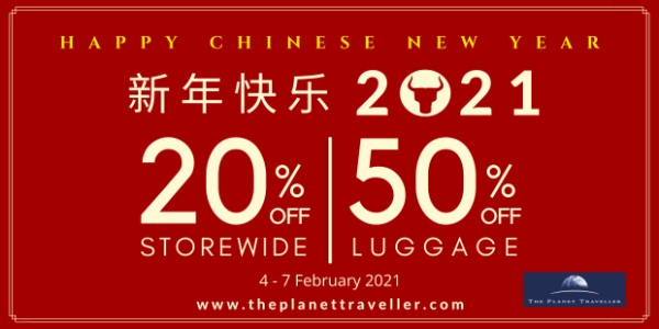 The Planet Traveller Chinese New Year Sale