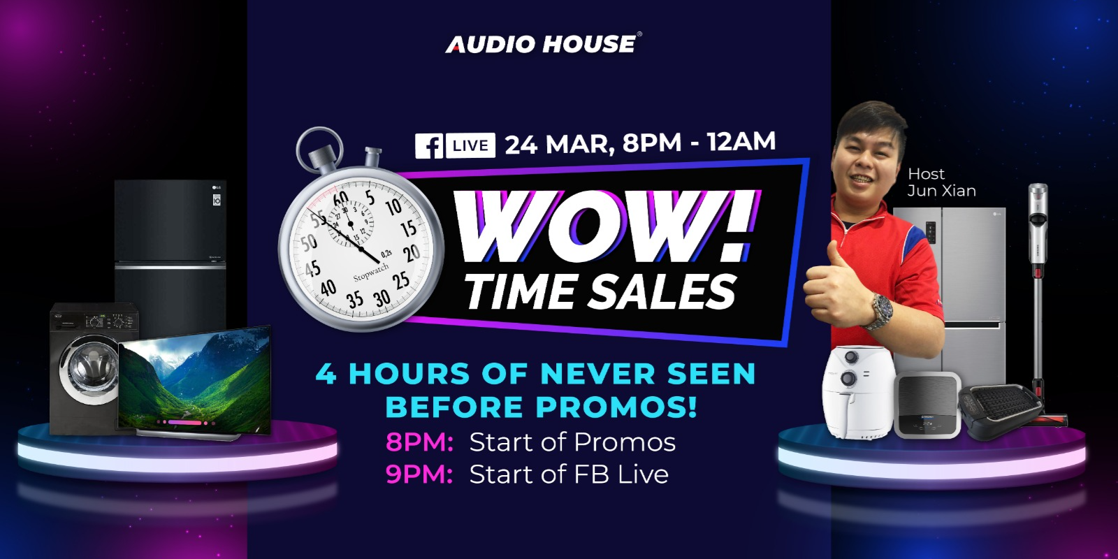 Audio House Wow! Time Sales