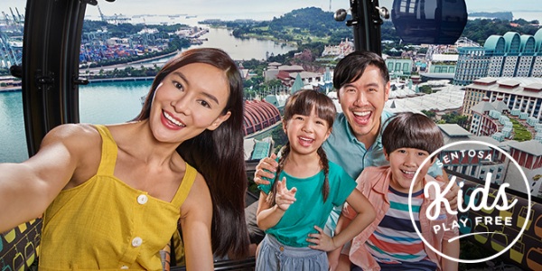 Make time for a Holiday at Sentosa — Kids play free in March!