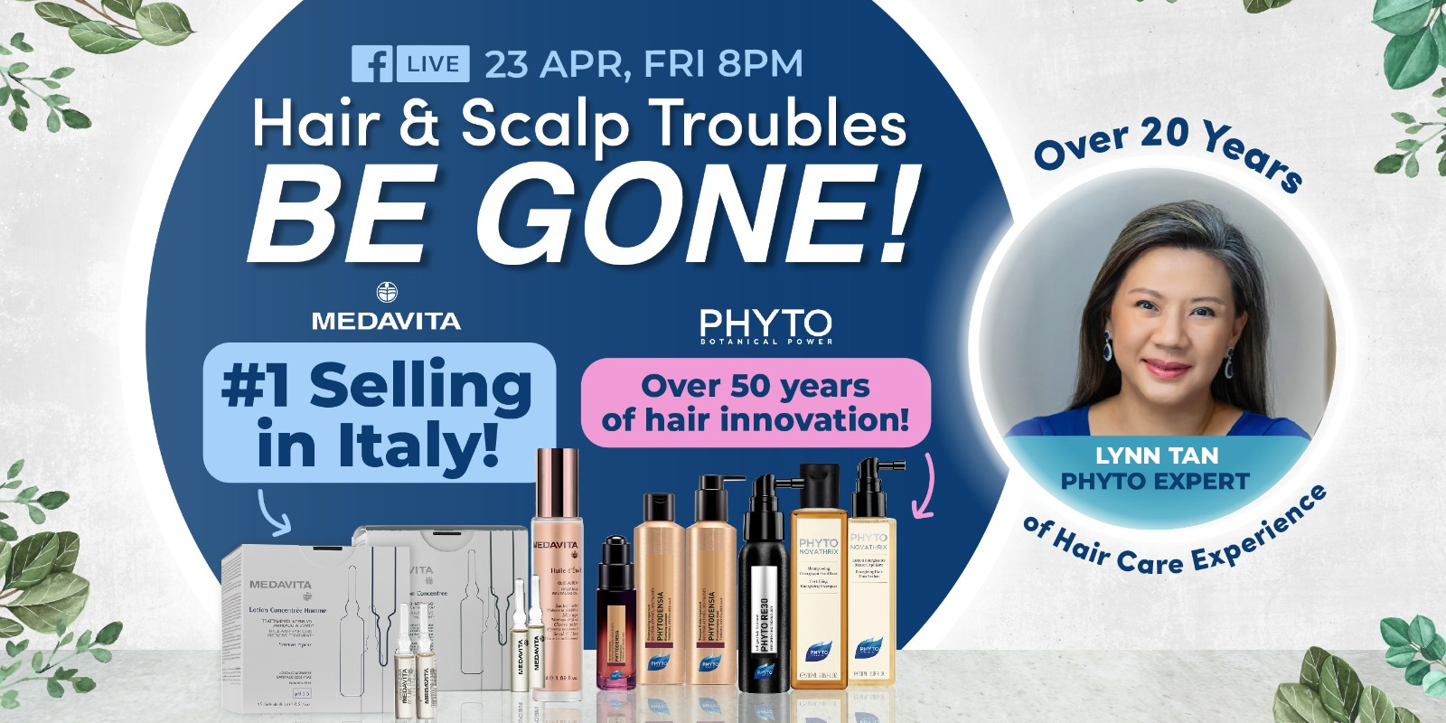 Hair & Scalp Troubles Be Gone!
