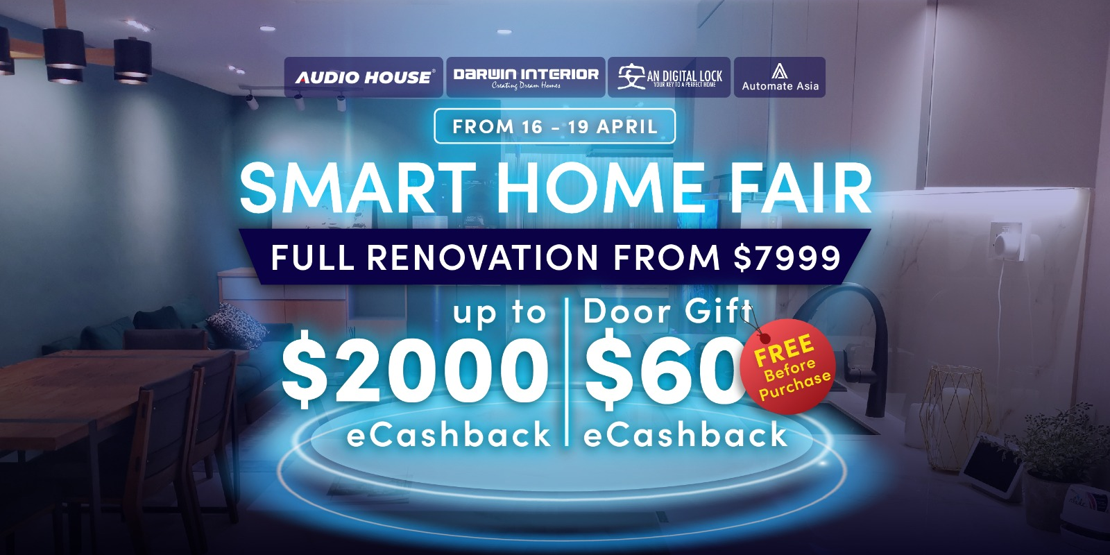 Audio House Smart Home x Vacuum x BTO Sale
