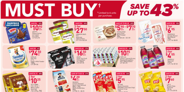 NTUC FairPrice Singapore Your Weekly Saver Promotions 22-28 Apr 2021