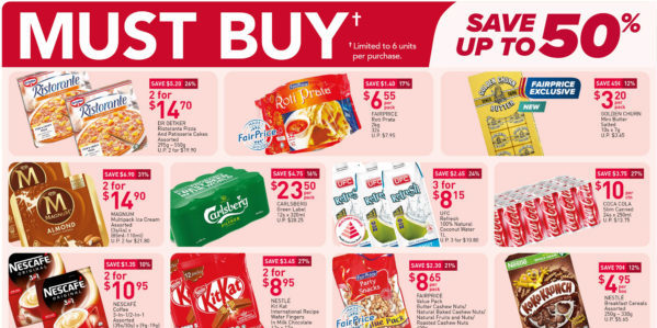 NTUC FairPrice Singapore Your Weekly Saver Promotions 29 Apr – 5 May 2021