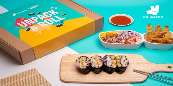 Have a rollin’ good time with Deliveroo and WOOSHI’s limited edition DIY sushi making family kit!