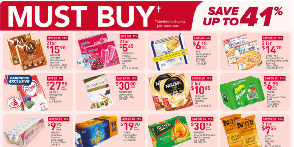 NTUC FairPrice Singapore Your Weekly Saver Promotions 3-9 Jun 2021