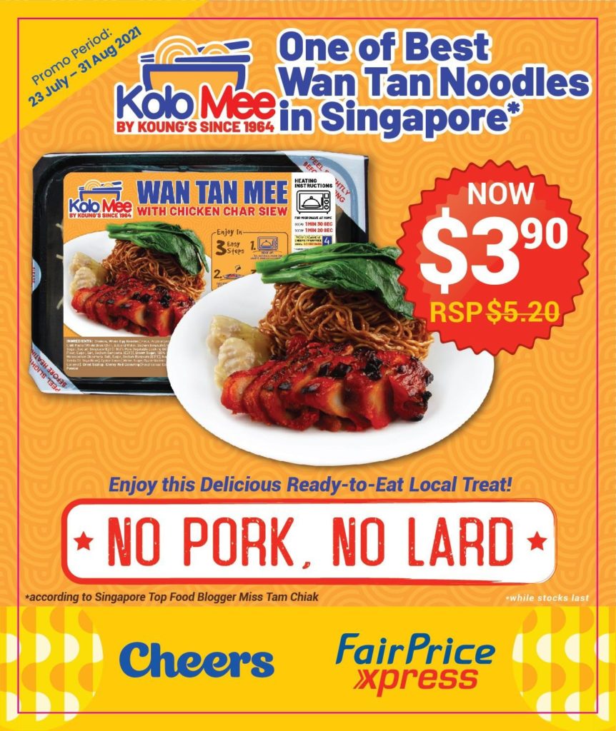 Ready Meals by Les Amis founder available at Cheers & FairPrice Xpress for less than $5! | Why Not Deals 1
