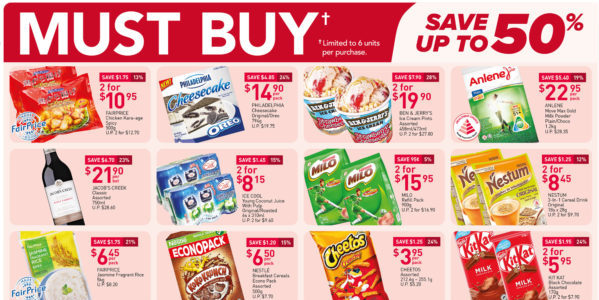 NTUC FairPrice Singapore Your Weekly Saver Promotions 15-21 Jul 2021