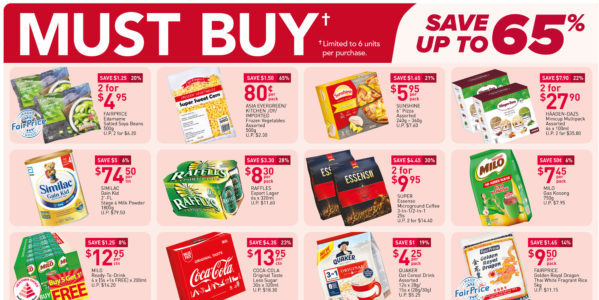 NTUC FairPrice Singapore Your Weekly Saver Promotions 8-14 Jul 2021