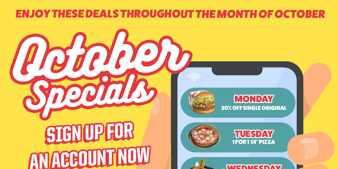 October just got better with Deelish Brands’ crazy month long 1-1 and 50% deals!