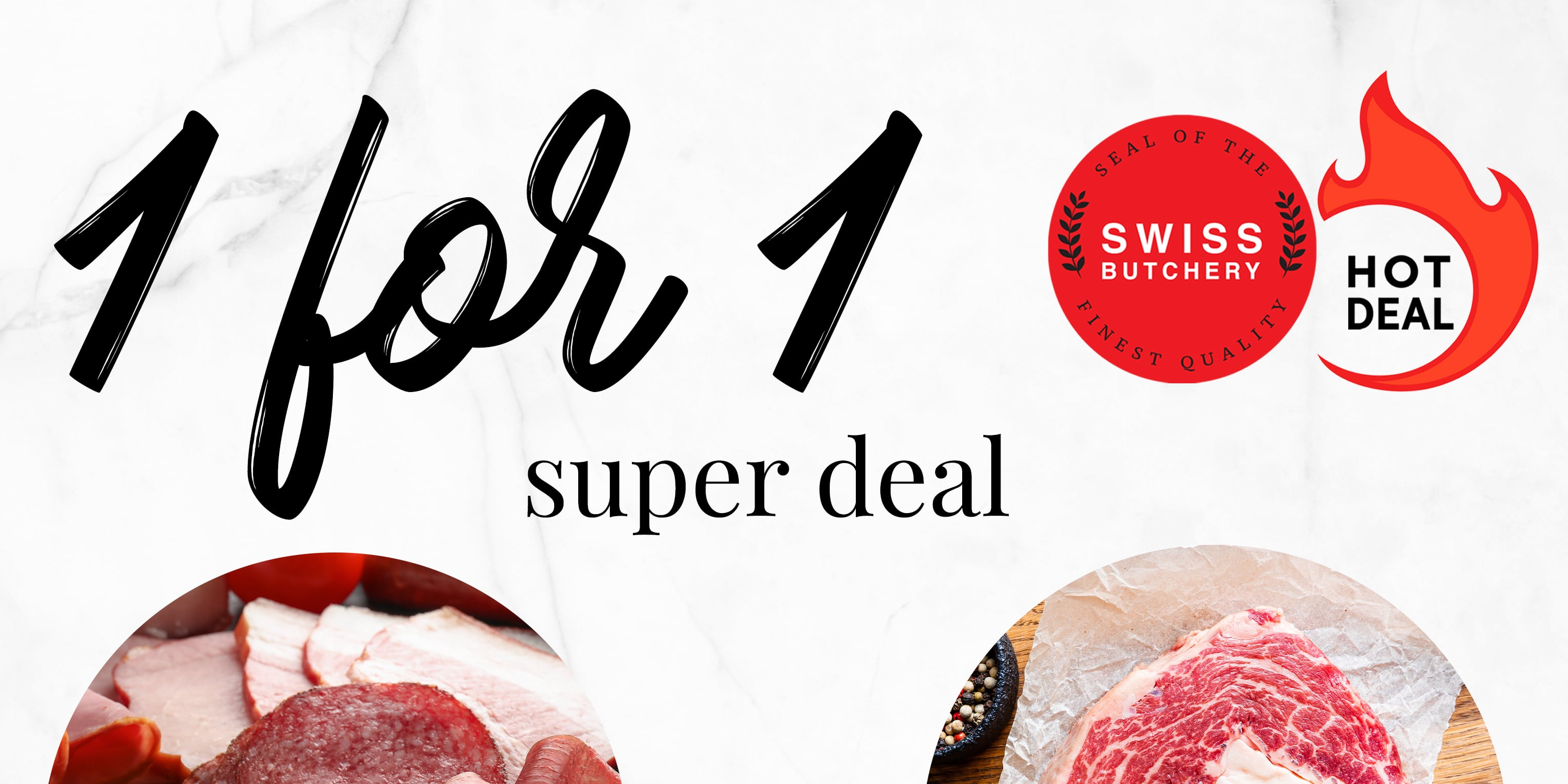 Exclusive 1-for-1 deals for selected Premium Meat + Buy 2 Get 1 Free for Freshly-baked Pastries!