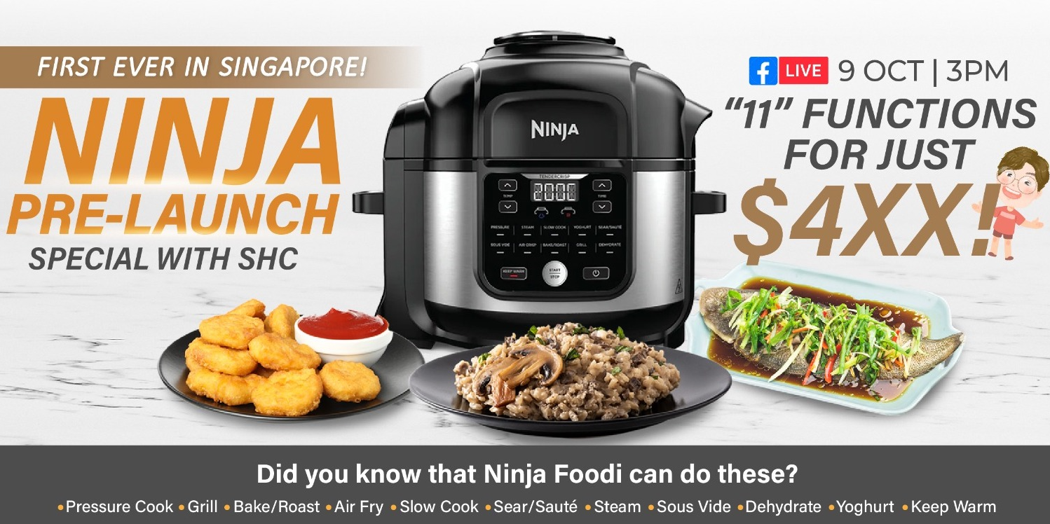 Be the FIRST to get the NEW Ninja Foodi 11-in-1 6L Multi Cooker OP350 at an EXCLUSIVE launch price