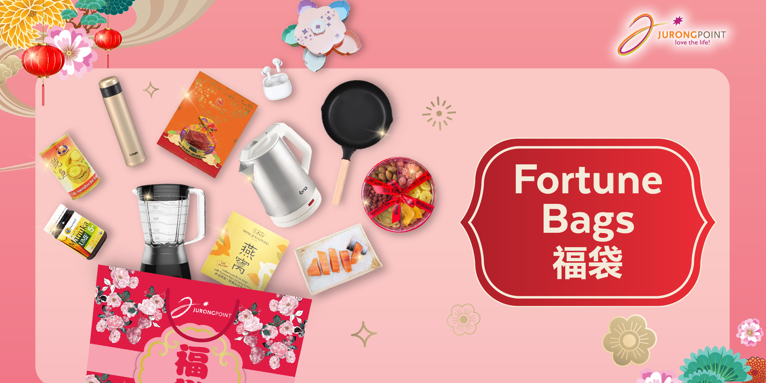 Jurong Point – Purchase Fortune Bags At Up To 2x To 3x Its Retail Value