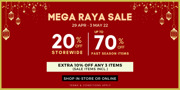 20% + 10% OFF Storewide – The Planet Traveller Hari Raya Sale