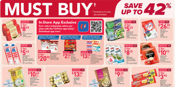 NTUC FairPrice Singapore Your Weekly Saver Promotions 23-29 Jun 2022