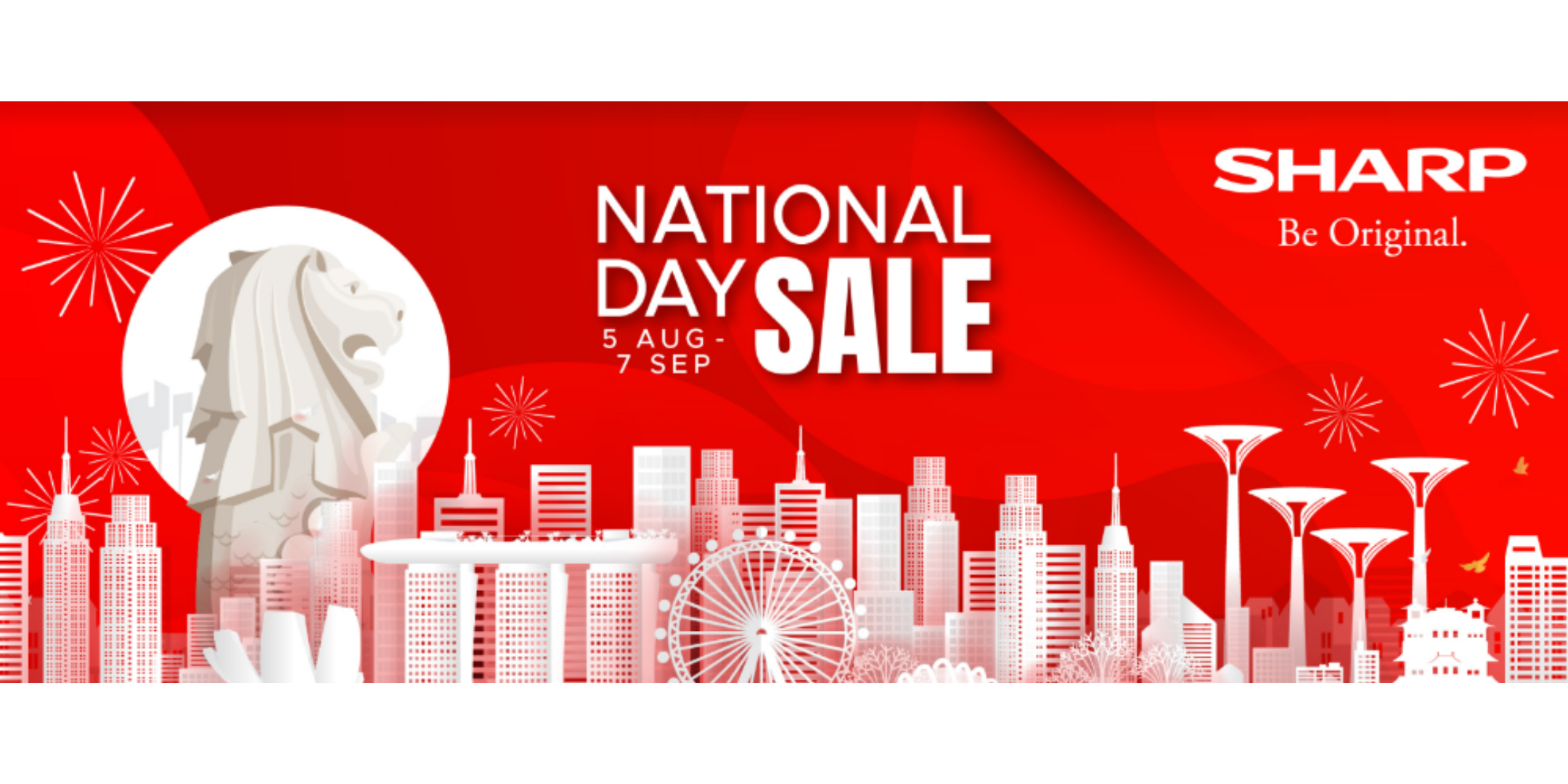 SHARP’s National Day Sale Is Happening From Now Till 7 September 2022